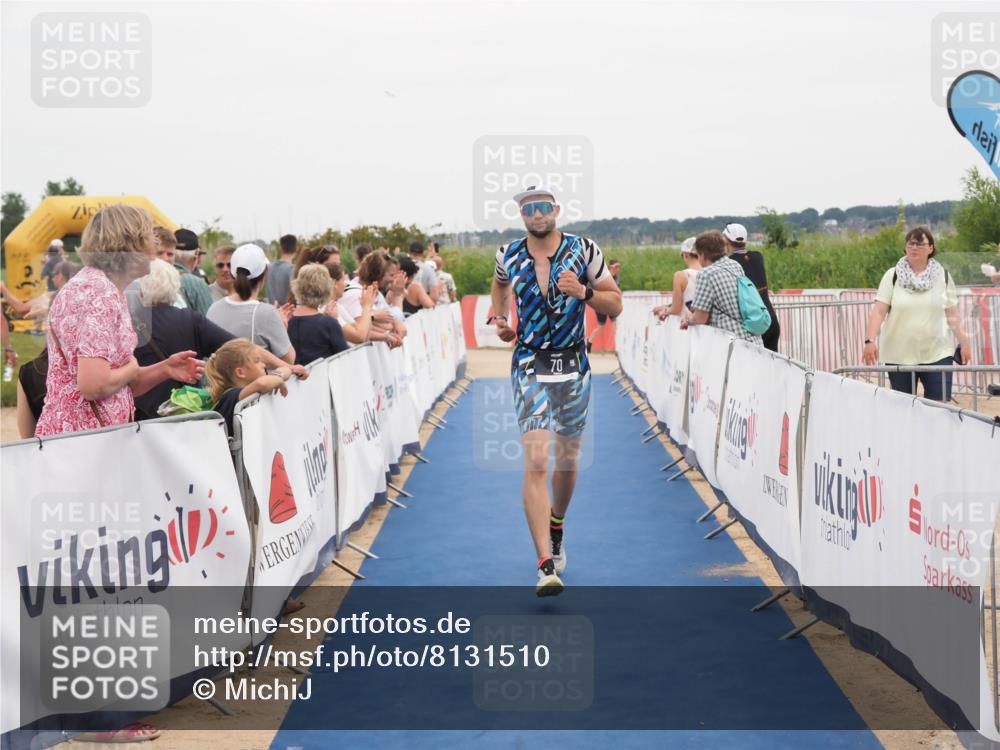 22.06.2025 - Viking Triathlon MichiJ http://msf.ph/oto/8131510 22.06.2025 15:39:08 Ziel 70 meine-sportfotos.de