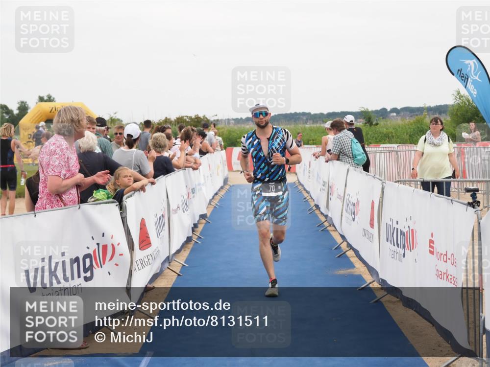22.06.2025 - Viking Triathlon MichiJ http://msf.ph/oto/8131511 22.06.2025 15:39:08 Ziel 70 meine-sportfotos.de