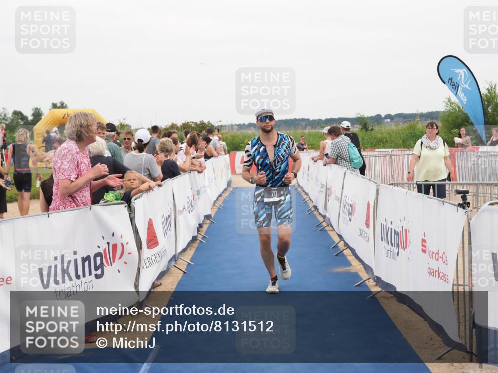 22.06.2025 - Viking Triathlon MichiJ http://msf.ph/oto/8131512 22.06.2025 15:39:09 Ziel 70 meine-sportfotos.de