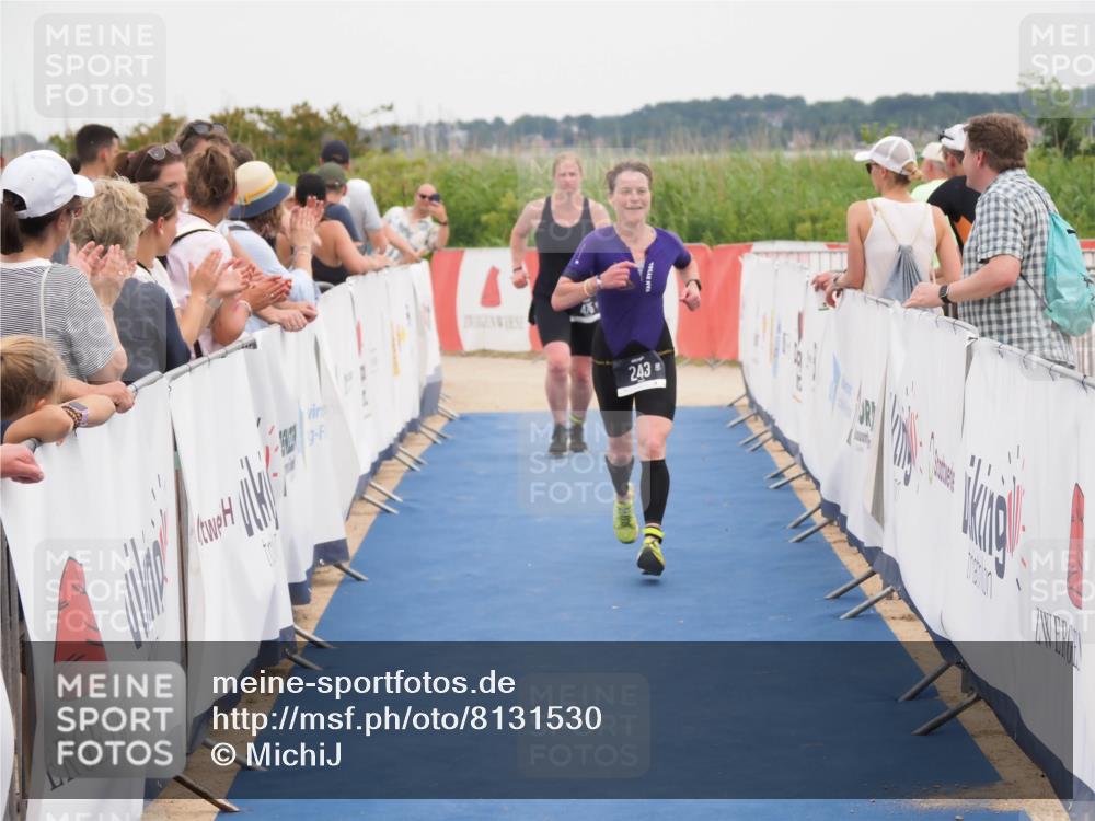 22.06.2025 - Viking Triathlon MichiJ http://msf.ph/oto/8131530 22.06.2025 15:39:24 Ziel 243, 475 meine-sportfotos.de