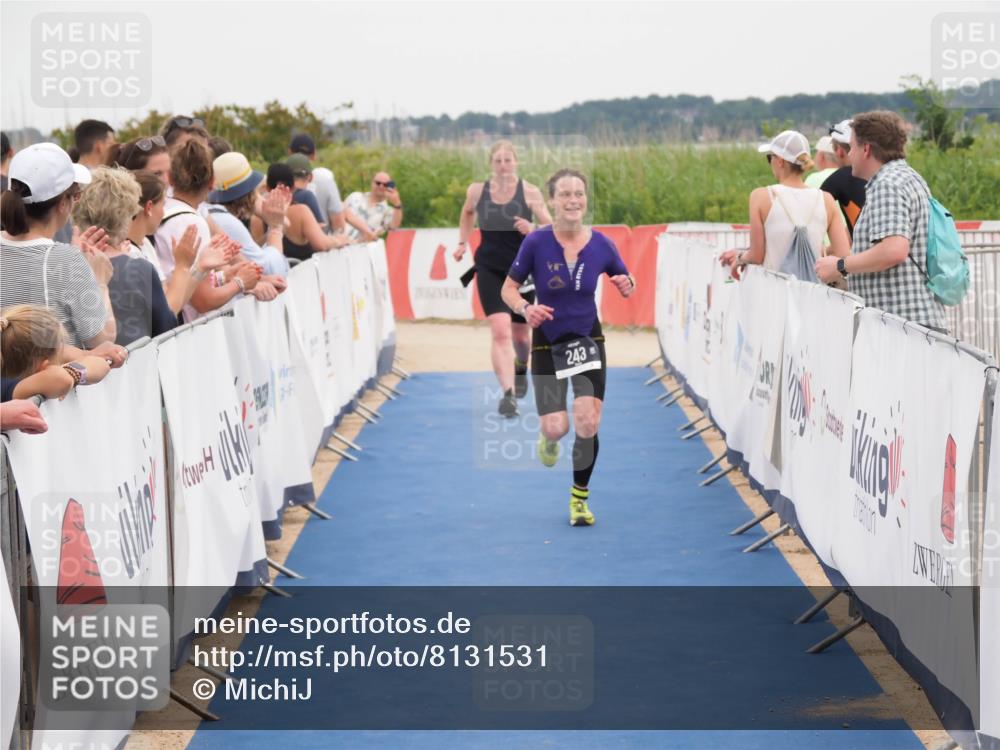 22.06.2025 - Viking Triathlon MichiJ http://msf.ph/oto/8131531 22.06.2025 15:39:25 Ziel 243, 475 meine-sportfotos.de