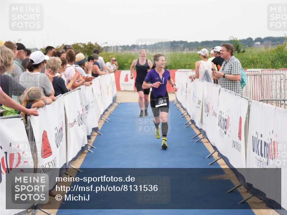 22.06.2025 - Viking Triathlon MichiJ http://msf.ph/oto/8131536 22.06.2025 15:39:25 Ziel 243, 475 meine-sportfotos.de