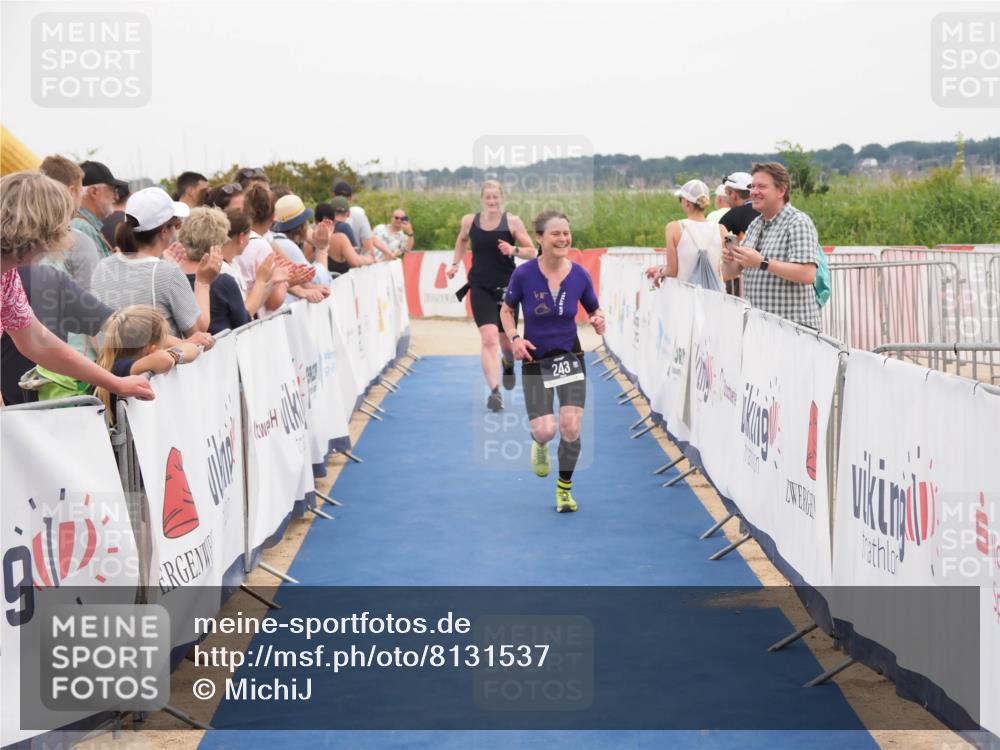 22.06.2025 - Viking Triathlon MichiJ http://msf.ph/oto/8131537 22.06.2025 15:39:25 Ziel 243, 475 meine-sportfotos.de