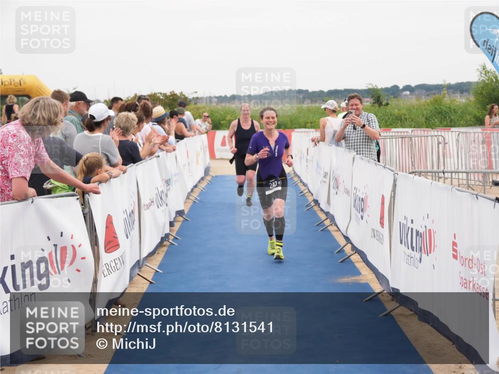 22.06.2025 - Viking Triathlon MichiJ http://msf.ph/oto/8131541 22.06.2025 15:39:26 Ziel 243, 475 meine-sportfotos.de