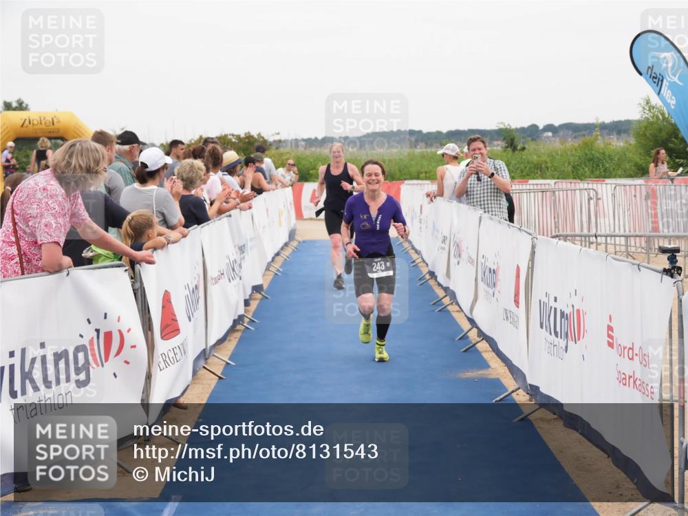 22.06.2025 - Viking Triathlon MichiJ http://msf.ph/oto/8131543 22.06.2025 15:39:26 Ziel 243, 475 meine-sportfotos.de