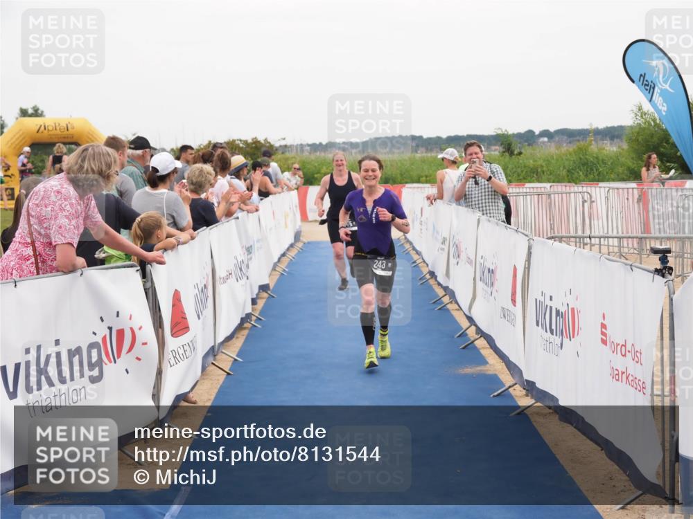 22.06.2025 - Viking Triathlon MichiJ http://msf.ph/oto/8131544 22.06.2025 15:39:26 Ziel 243, 475 meine-sportfotos.de