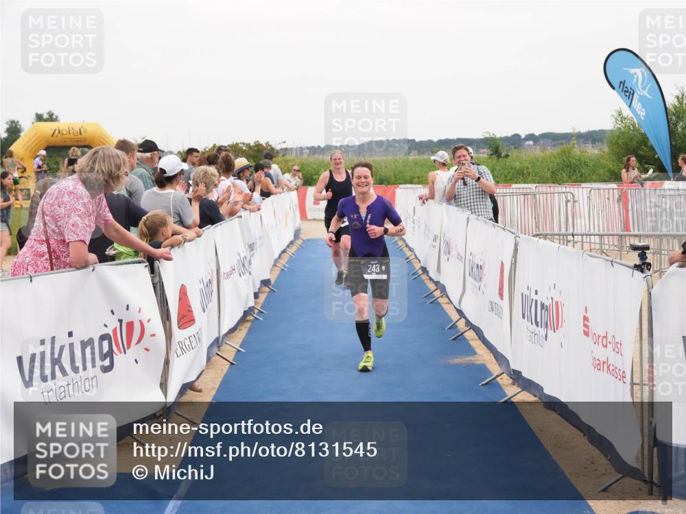 22.06.2025 - Viking Triathlon MichiJ http://msf.ph/oto/8131545 22.06.2025 15:39:26 Ziel 243, 475 meine-sportfotos.de