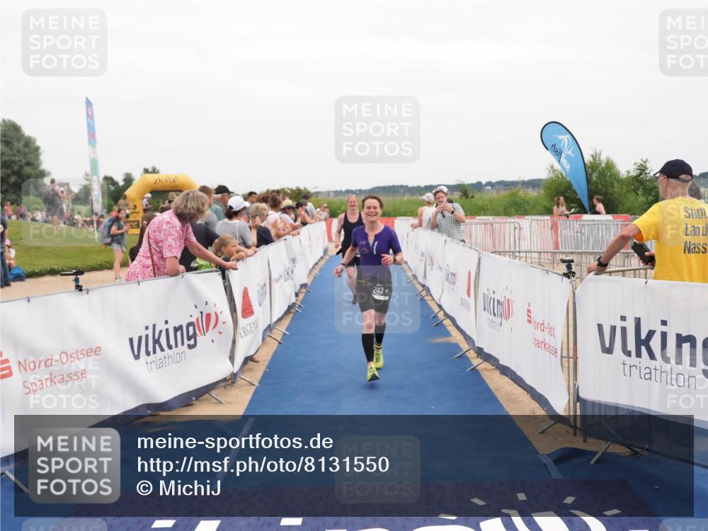22.06.2025 - Viking Triathlon MichiJ http://msf.ph/oto/8131550 22.06.2025 15:39:27 Ziel 243, 475 meine-sportfotos.de