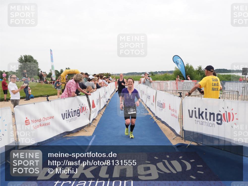 22.06.2025 - Viking Triathlon MichiJ http://msf.ph/oto/8131555 22.06.2025 15:39:28 Ziel 243, 475 meine-sportfotos.de