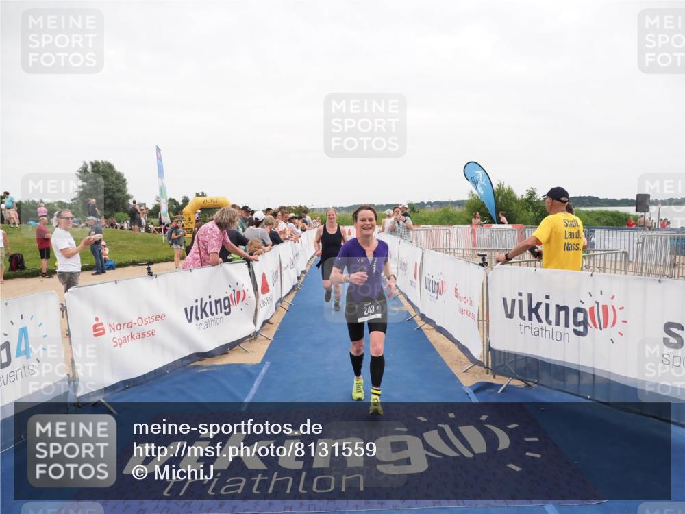 22.06.2025 - Viking Triathlon MichiJ http://msf.ph/oto/8131559 22.06.2025 15:39:28 Ziel 243, 475 meine-sportfotos.de