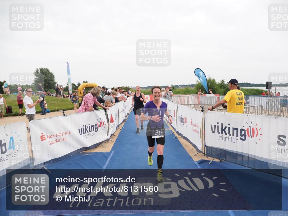 22.06.2025 - Viking Triathlon MichiJ http://msf.ph/oto/8131560 22.06.2025 15:39:28 Ziel 243, 475 meine-sportfotos.de