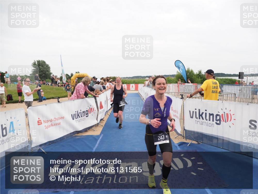 22.06.2025 - Viking Triathlon MichiJ http://msf.ph/oto/8131565 22.06.2025 15:39:29 Ziel 243, 475 meine-sportfotos.de