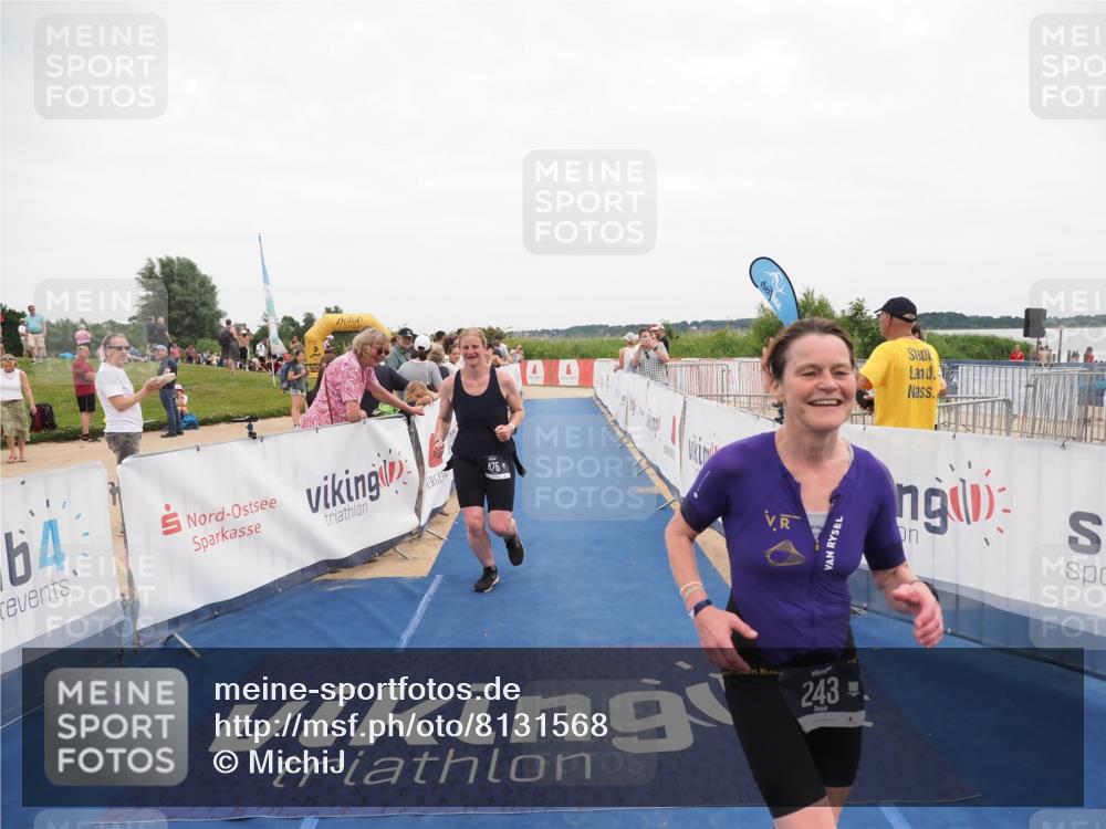 22.06.2025 - Viking Triathlon MichiJ http://msf.ph/oto/8131568 22.06.2025 15:39:29 Ziel 243, 475 meine-sportfotos.de