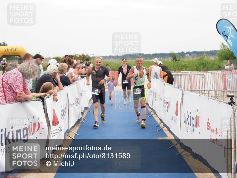 22.06.2025 - Viking Triathlon MichiJ http://msf.ph/oto/8131589 22.06.2025 15:39:58 Ziel 170, 180, 248 meine-sportfotos.de