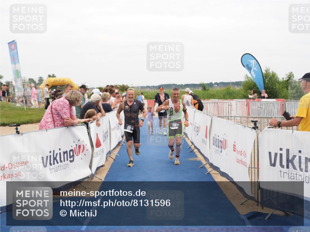 22.06.2025 - Viking Triathlon MichiJ http://msf.ph/oto/8131596 22.06.2025 15:39:59 Ziel 170, 180, 248 meine-sportfotos.de