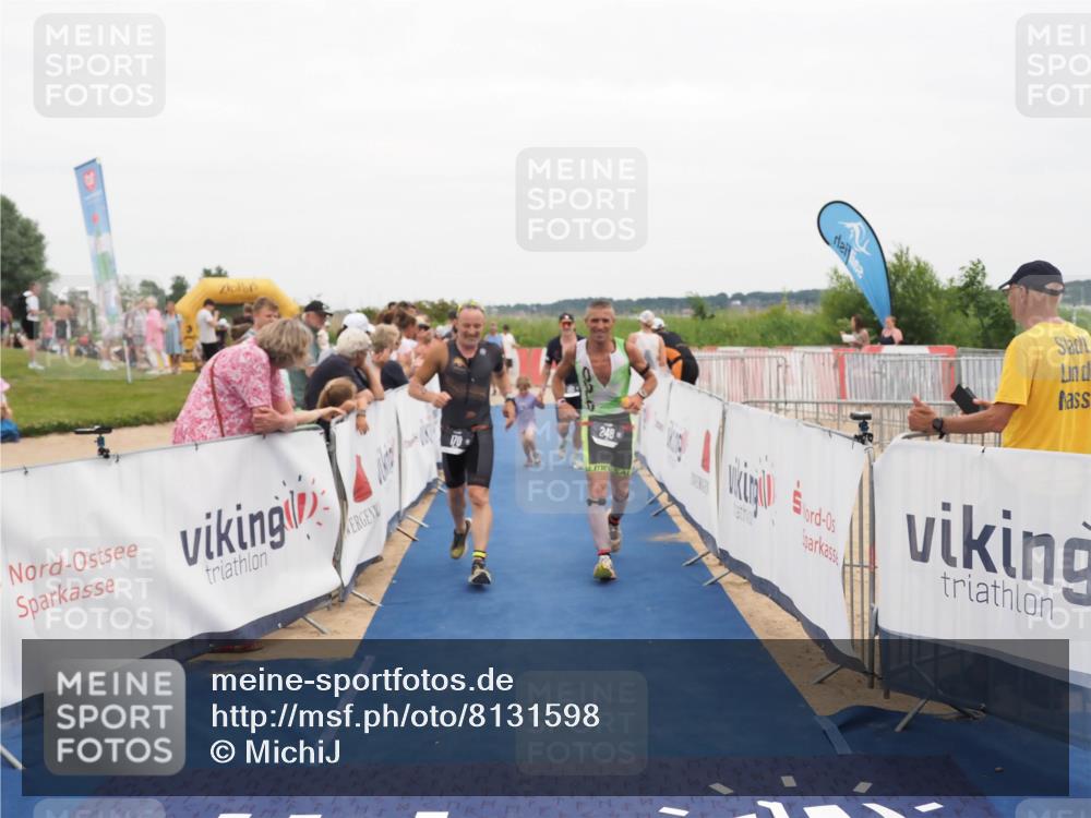 22.06.2025 - Viking Triathlon MichiJ http://msf.ph/oto/8131598 22.06.2025 15:40:00 Ziel 170, 180, 248 meine-sportfotos.de