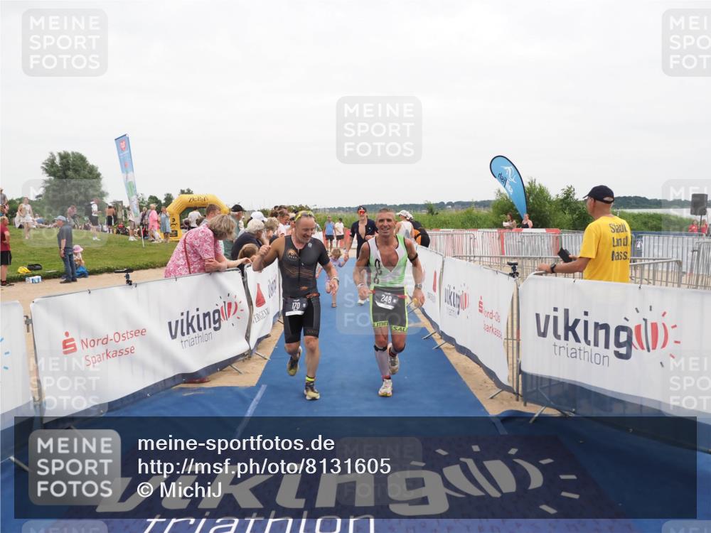 22.06.2025 - Viking Triathlon MichiJ http://msf.ph/oto/8131605 22.06.2025 15:40:00 Ziel 170, 180, 248 meine-sportfotos.de