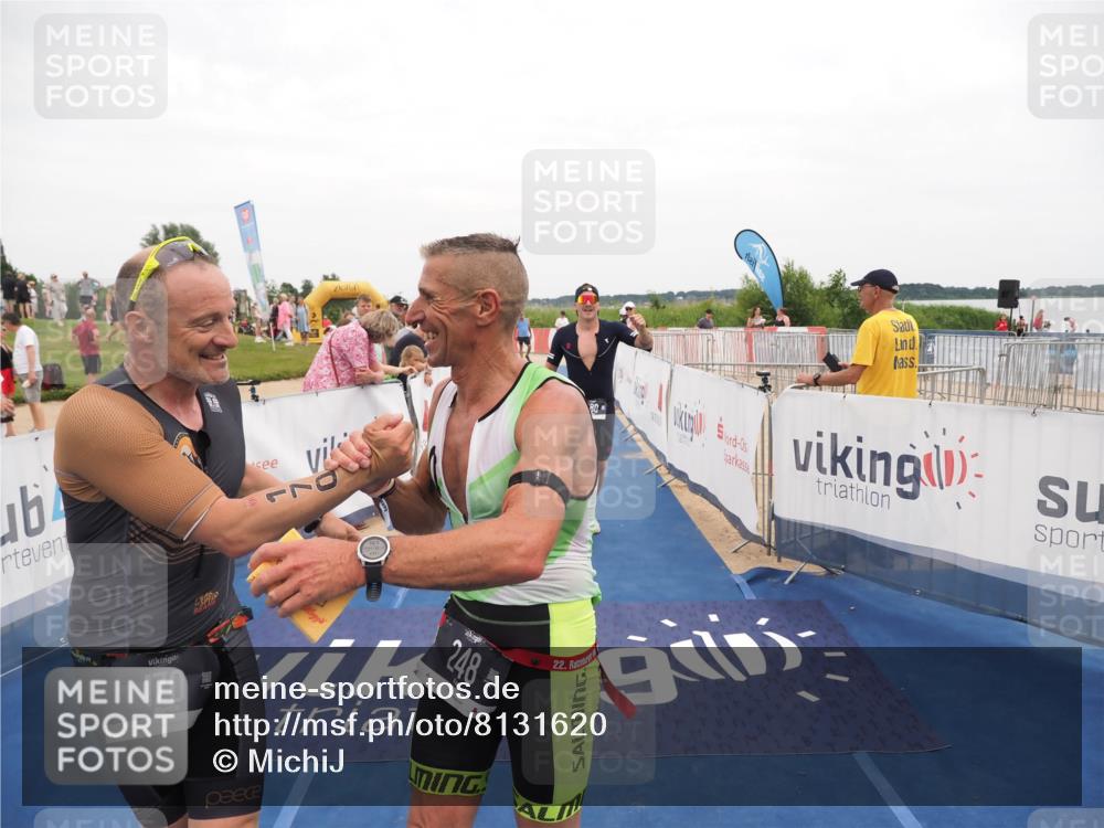 22.06.2025 - Viking Triathlon MichiJ http://msf.ph/oto/8131620 22.06.2025 15:40:03 Ziel 170, 180, 248 meine-sportfotos.de