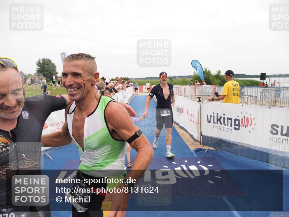 22.06.2025 - Viking Triathlon MichiJ http://msf.ph/oto/8131624 22.06.2025 15:40:03 Ziel 170, 180, 248 meine-sportfotos.de