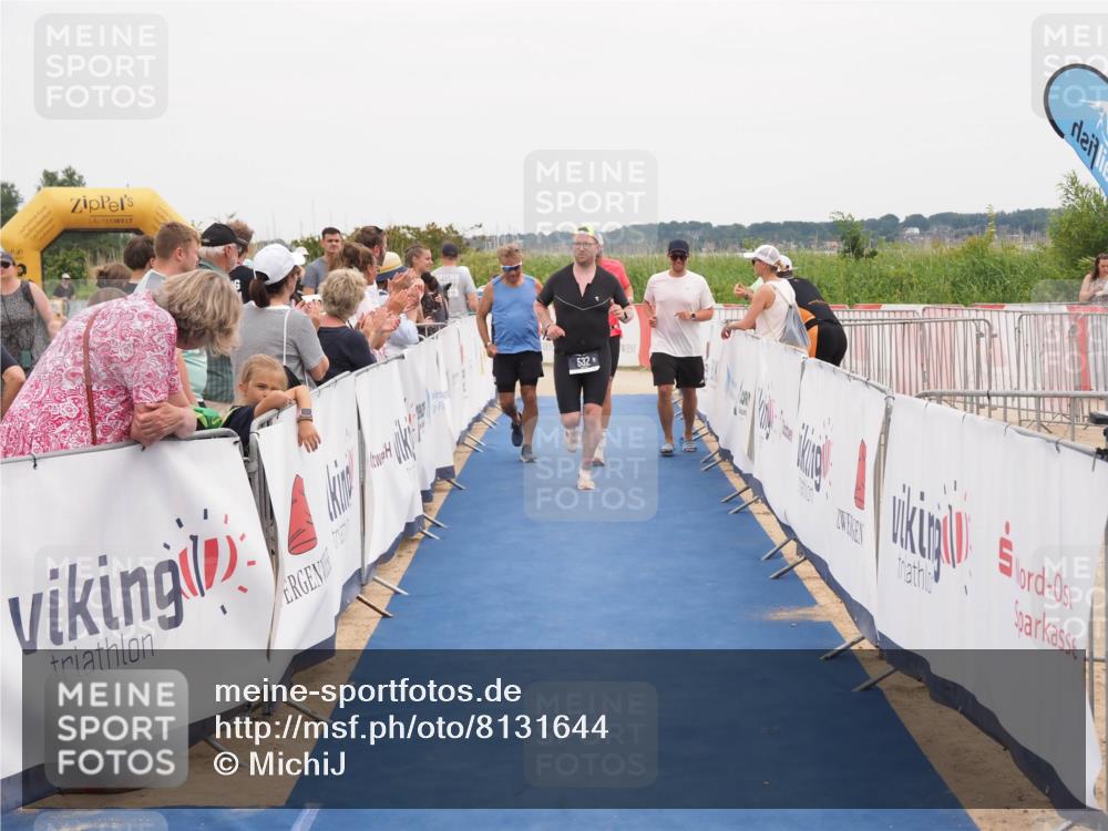 22.06.2025 - Viking Triathlon MichiJ http://msf.ph/oto/8131644 22.06.2025 15:40:15 Ziel 532, 644 meine-sportfotos.de