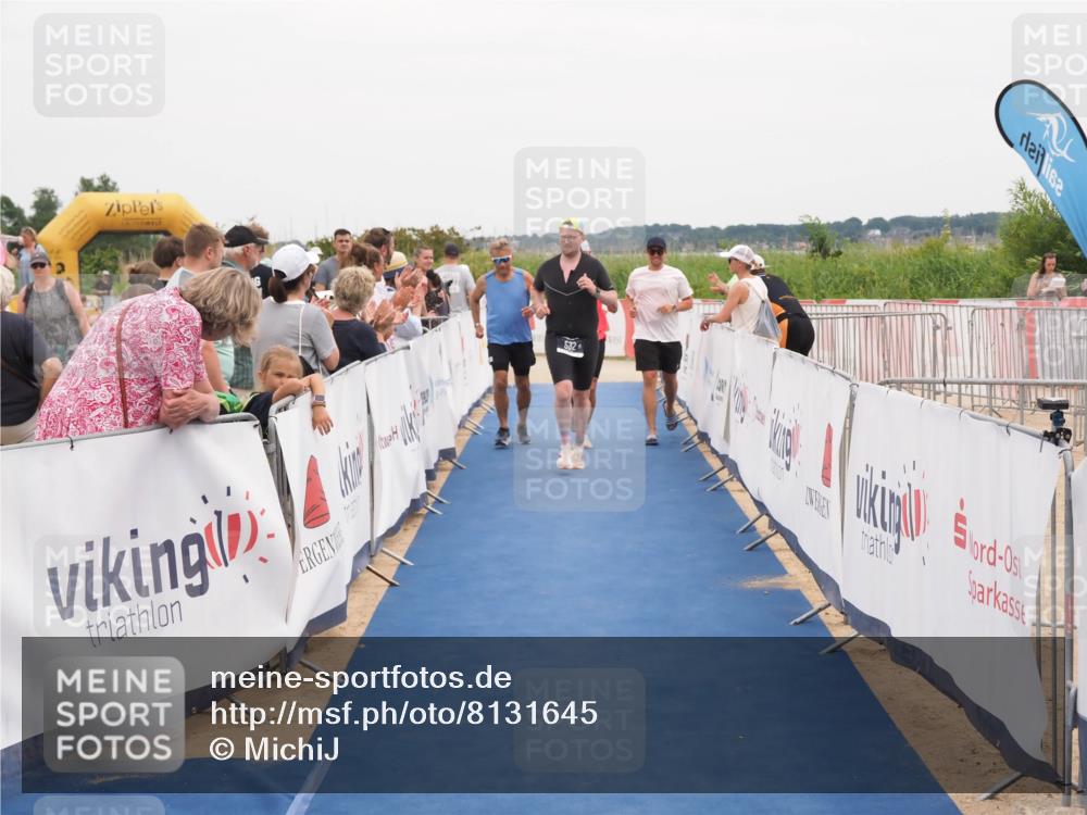 22.06.2025 - Viking Triathlon MichiJ http://msf.ph/oto/8131645 22.06.2025 15:40:15 Ziel 532, 644 meine-sportfotos.de
