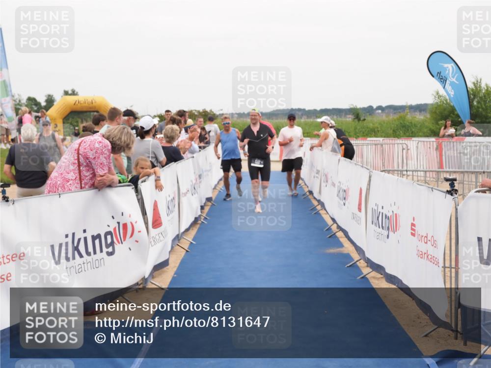 22.06.2025 - Viking Triathlon MichiJ http://msf.ph/oto/8131647 22.06.2025 15:40:16 Ziel 532, 644 meine-sportfotos.de