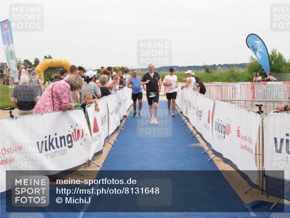 22.06.2025 - Viking Triathlon MichiJ http://msf.ph/oto/8131648 22.06.2025 15:40:16 Ziel 532, 644 meine-sportfotos.de