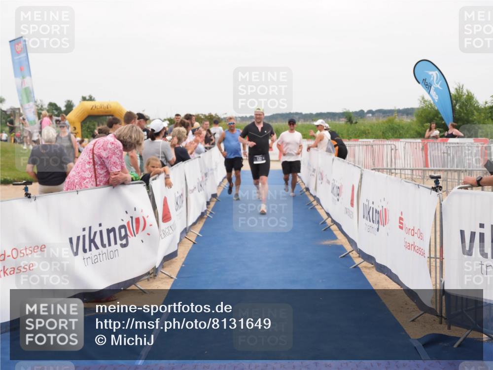 22.06.2025 - Viking Triathlon MichiJ http://msf.ph/oto/8131649 22.06.2025 15:40:16 Ziel 532, 644 meine-sportfotos.de