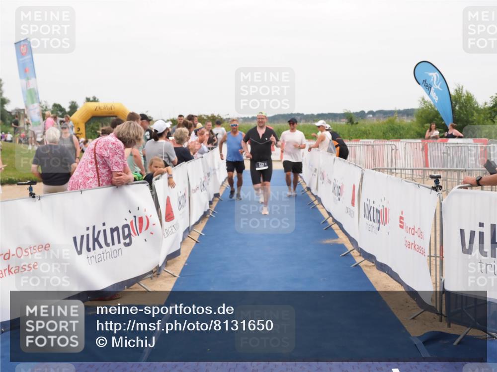 22.06.2025 - Viking Triathlon MichiJ http://msf.ph/oto/8131650 22.06.2025 15:40:16 Ziel 532, 644 meine-sportfotos.de
