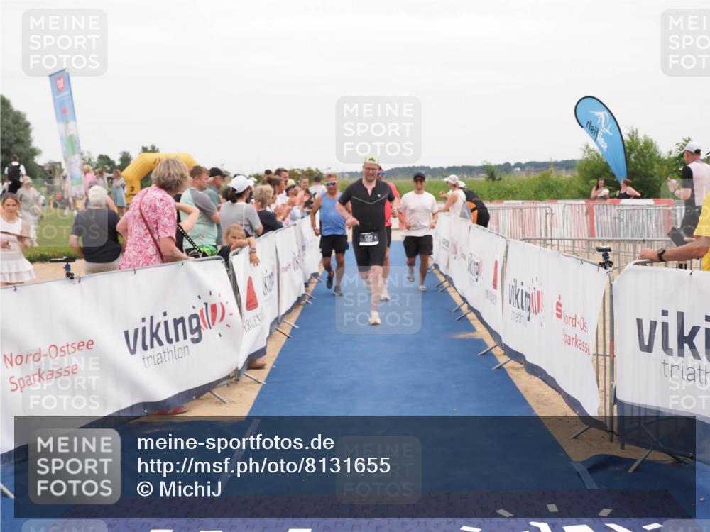 22.06.2025 - Viking Triathlon MichiJ http://msf.ph/oto/8131655 22.06.2025 15:40:17 Ziel 532, 644 meine-sportfotos.de