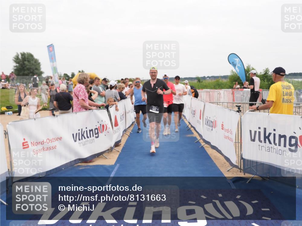 22.06.2025 - Viking Triathlon MichiJ http://msf.ph/oto/8131663 22.06.2025 15:40:18 Ziel 532, 644 meine-sportfotos.de