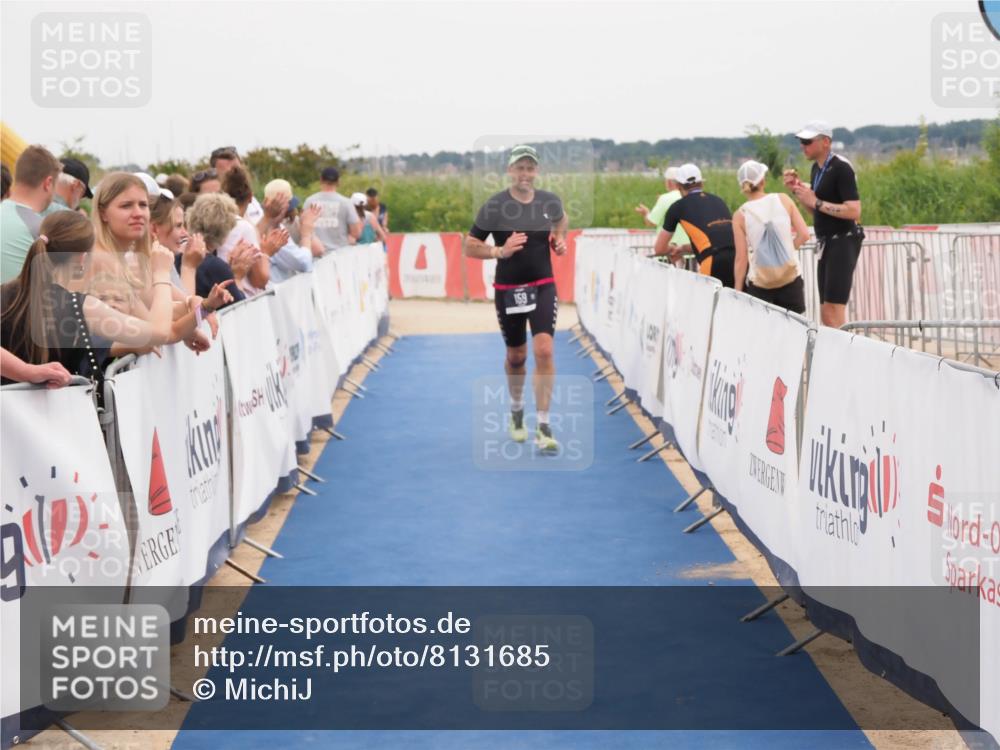 22.06.2025 - Viking Triathlon MichiJ http://msf.ph/oto/8131685 22.06.2025 15:40:42 Ziel 159, 437 meine-sportfotos.de