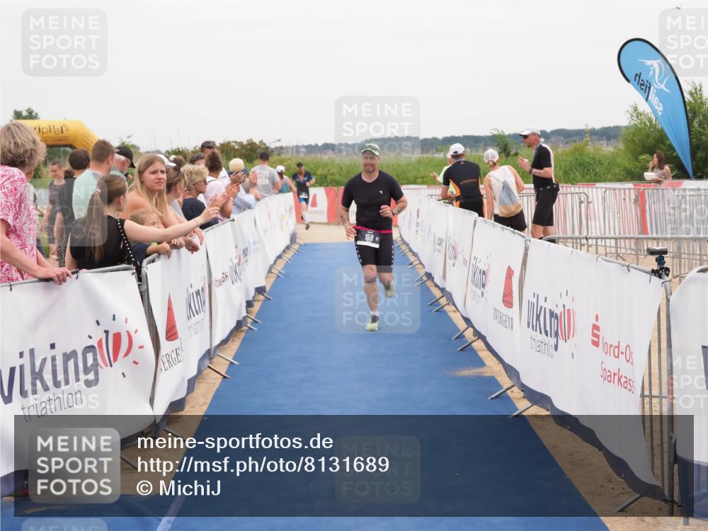 22.06.2025 - Viking Triathlon MichiJ http://msf.ph/oto/8131689 22.06.2025 15:40:42 Ziel 159, 437 meine-sportfotos.de