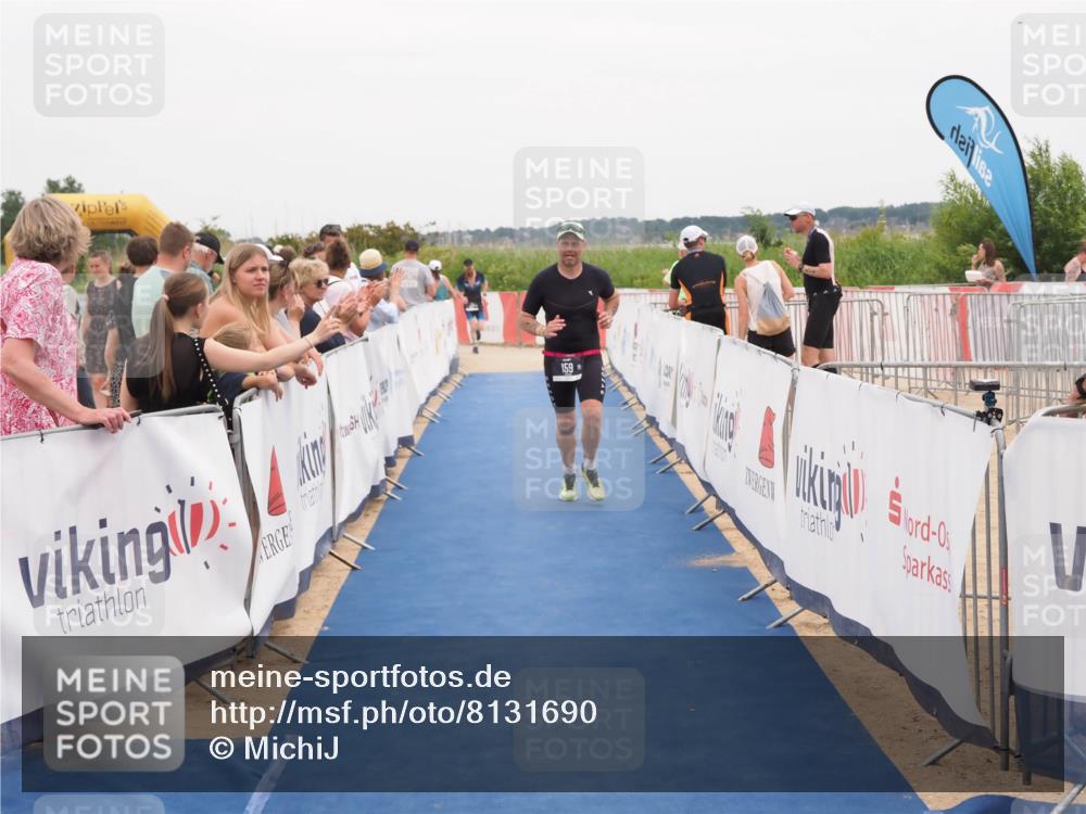 22.06.2025 - Viking Triathlon MichiJ http://msf.ph/oto/8131690 22.06.2025 15:40:42 Ziel 159, 437 meine-sportfotos.de
