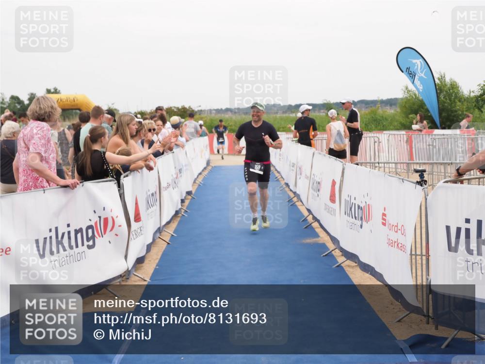 22.06.2025 - Viking Triathlon MichiJ http://msf.ph/oto/8131693 22.06.2025 15:40:43 Ziel 159, 437 meine-sportfotos.de