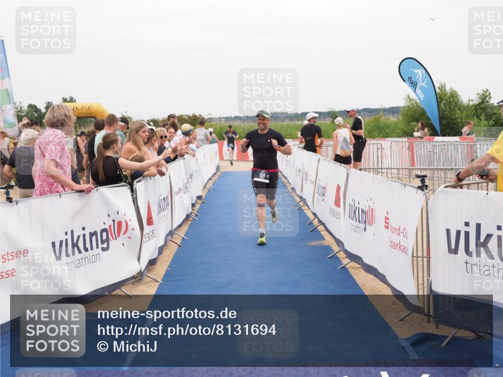 22.06.2025 - Viking Triathlon MichiJ http://msf.ph/oto/8131694 22.06.2025 15:40:43 Ziel 159, 437 meine-sportfotos.de