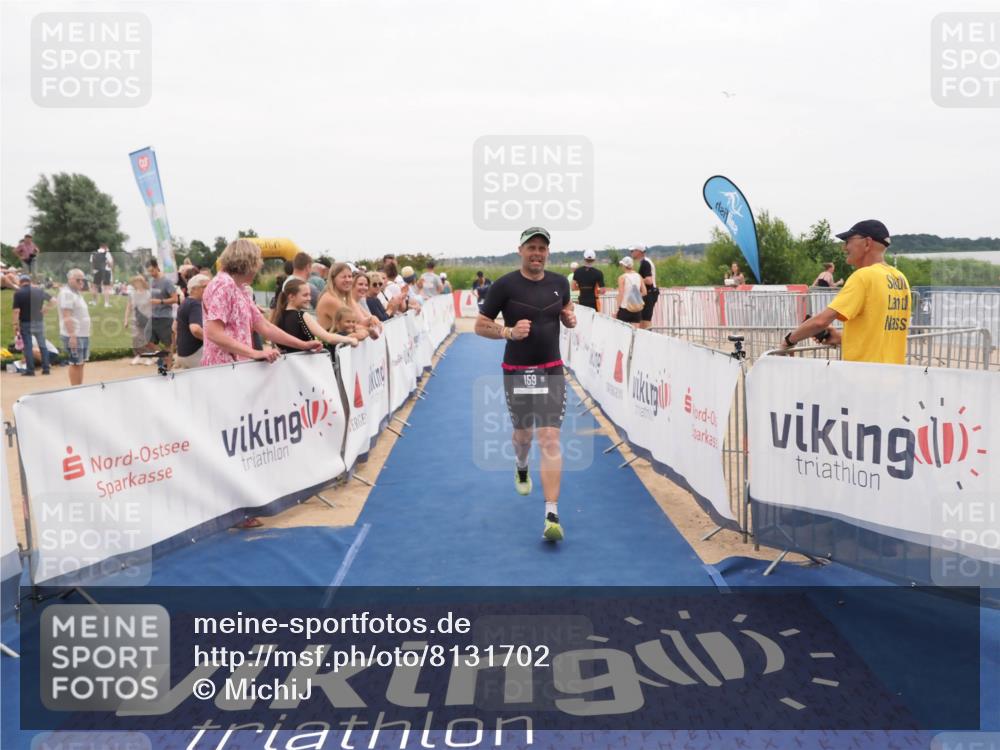 22.06.2025 - Viking Triathlon MichiJ http://msf.ph/oto/8131702 22.06.2025 15:40:44 Ziel 159, 437 meine-sportfotos.de