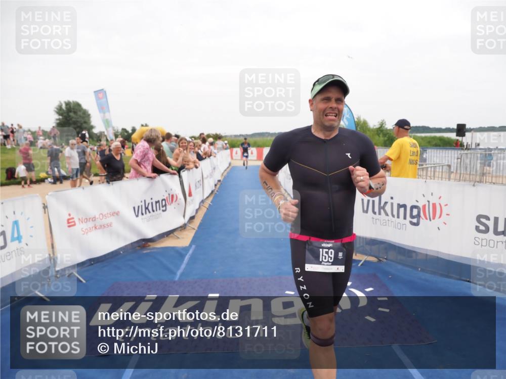 22.06.2025 - Viking Triathlon MichiJ http://msf.ph/oto/8131711 22.06.2025 15:40:45 Ziel 159, 437 meine-sportfotos.de