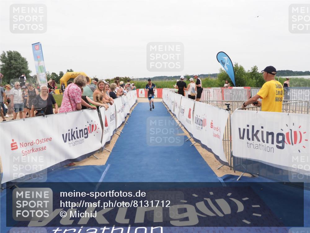 22.06.2025 - Viking Triathlon MichiJ http://msf.ph/oto/8131712 22.06.2025 15:40:46 Ziel 159, 437 meine-sportfotos.de