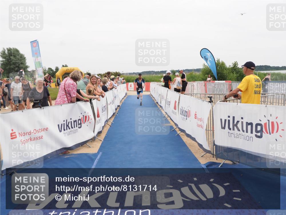 22.06.2025 - Viking Triathlon MichiJ http://msf.ph/oto/8131714 22.06.2025 15:40:46 Ziel 159, 437 meine-sportfotos.de