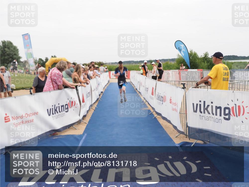 22.06.2025 - Viking Triathlon MichiJ http://msf.ph/oto/8131718 22.06.2025 15:40:48 Ziel 159, 437 meine-sportfotos.de