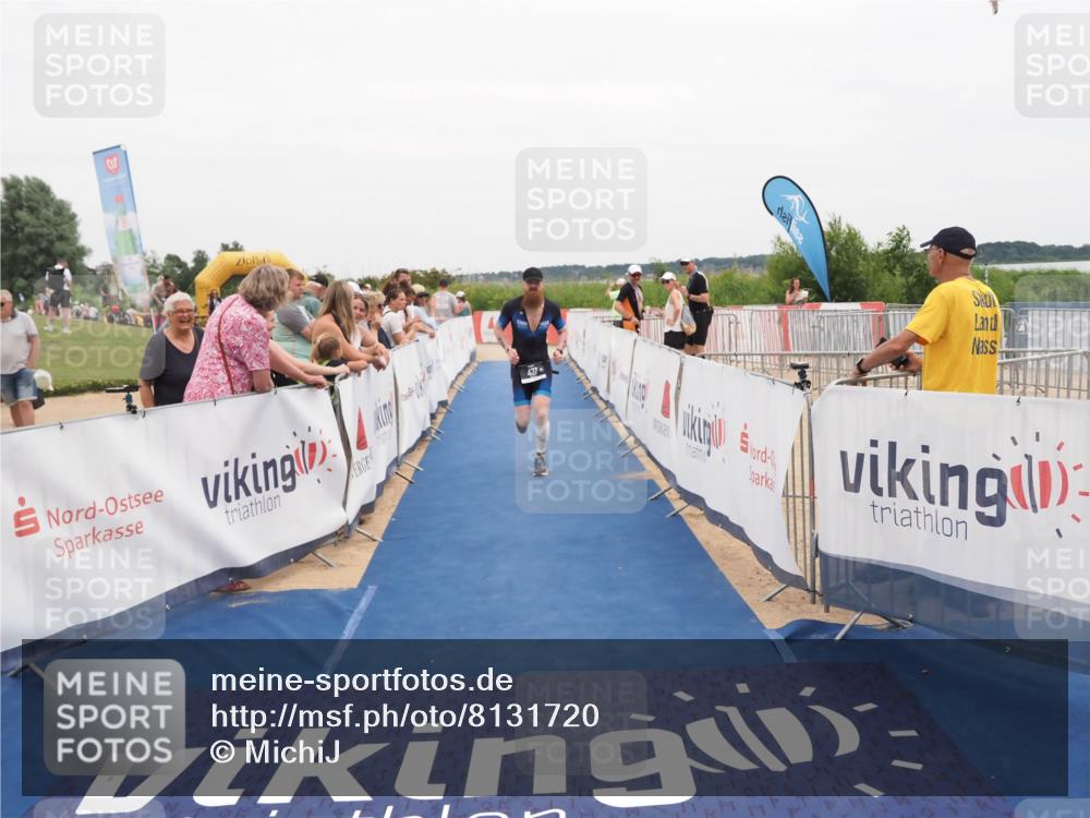 22.06.2025 - Viking Triathlon MichiJ http://msf.ph/oto/8131720 22.06.2025 15:40:48 Ziel 159, 437 meine-sportfotos.de