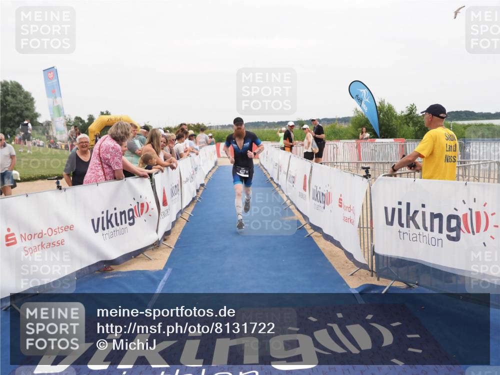 22.06.2025 - Viking Triathlon MichiJ http://msf.ph/oto/8131722 22.06.2025 15:40:48 Ziel 159, 437 meine-sportfotos.de