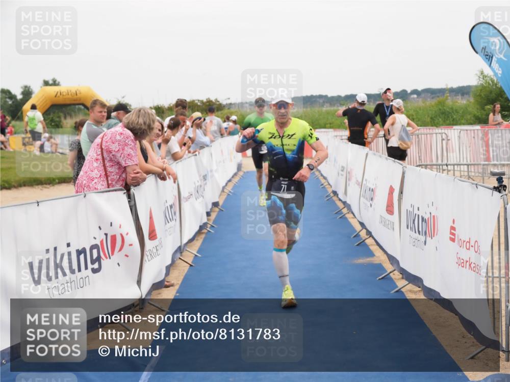 22.06.2025 - Viking Triathlon MichiJ http://msf.ph/oto/8131783 22.06.2025 15:41:31 Ziel 71, 505 meine-sportfotos.de