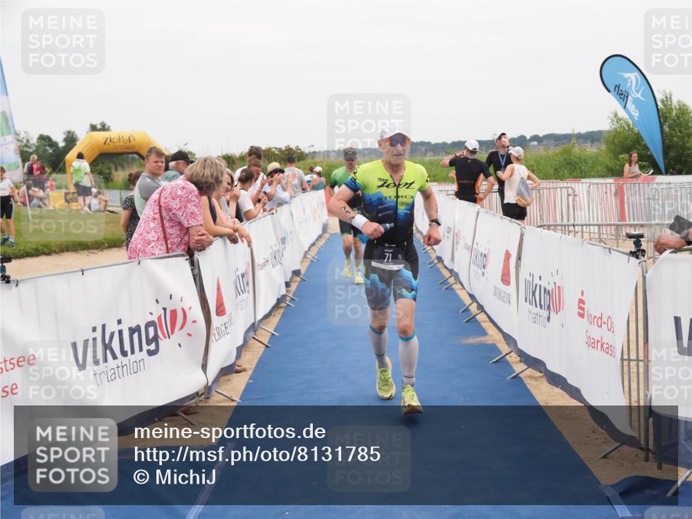 22.06.2025 - Viking Triathlon MichiJ http://msf.ph/oto/8131785 22.06.2025 15:41:31 Ziel 71, 505 meine-sportfotos.de