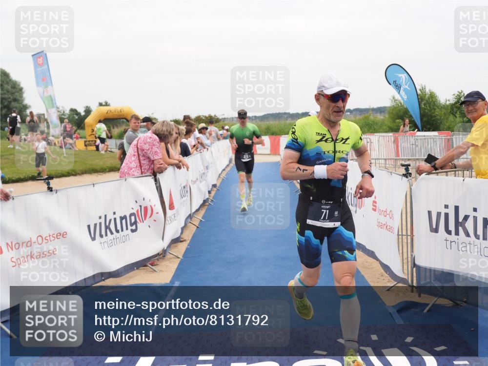 22.06.2025 - Viking Triathlon MichiJ http://msf.ph/oto/8131792 22.06.2025 15:41:32 Ziel 71, 505 meine-sportfotos.de