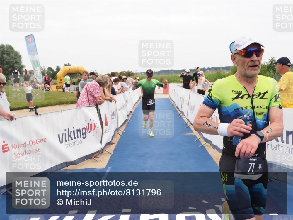 22.06.2025 - Viking Triathlon MichiJ http://msf.ph/oto/8131796 22.06.2025 15:41:32 Ziel 71, 505 meine-sportfotos.de