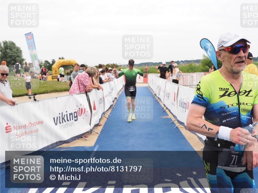 22.06.2025 - Viking Triathlon MichiJ http://msf.ph/oto/8131797 22.06.2025 15:41:32 Ziel 71, 505 meine-sportfotos.de