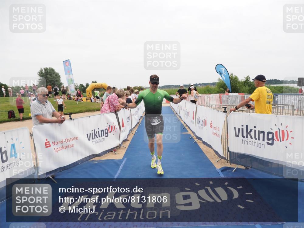 22.06.2025 - Viking Triathlon MichiJ http://msf.ph/oto/8131806 22.06.2025 15:41:34 Ziel 71, 505 meine-sportfotos.de