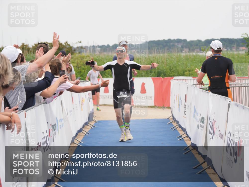 22.06.2025 - Viking Triathlon MichiJ http://msf.ph/oto/8131856 22.06.2025 15:42:12 Ziel 78, 172 meine-sportfotos.de